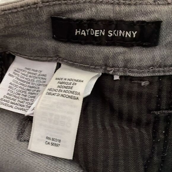 Lucky Brand Hayden Skinny Jeans Size 24 - Picture 9 of 9